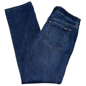 Joe's Denim Men’s 32 x 31 Dark Blue The Brixton Jayden Straight Narrow Leg Jeans